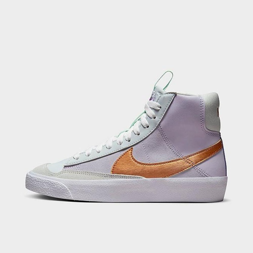 Nike Blazer Mid '77 SE Hi GS Shoes Purple Copper DQ6084-500 NEW Sz 7Y / WMNS 8.5